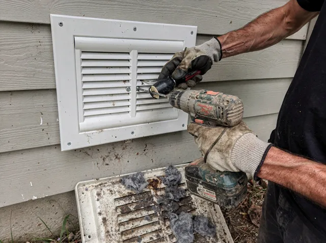 Dryer Vent Cover Replacement in San Dimas