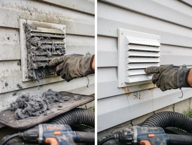 Residential dryer vent cleaning by San Dimas Dryer Vent Cleaning in San Dimas